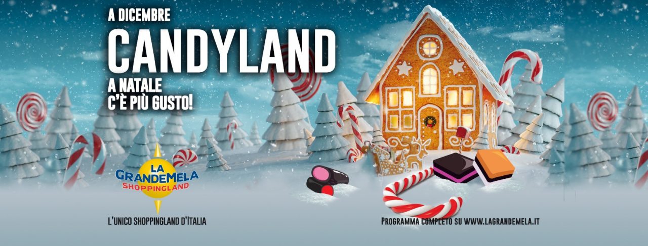 Un mese di iniziative al centro commerciale GrandeMela Shoppingland con il  Candy Christmas