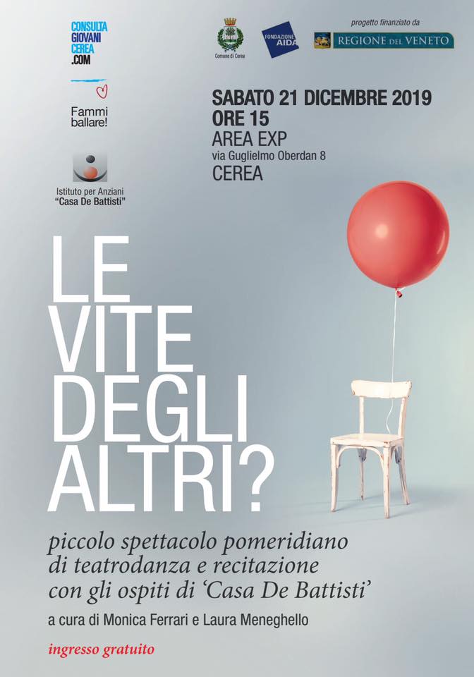 “Le vite degli altri?” sabato pomeriggio in Area Exp