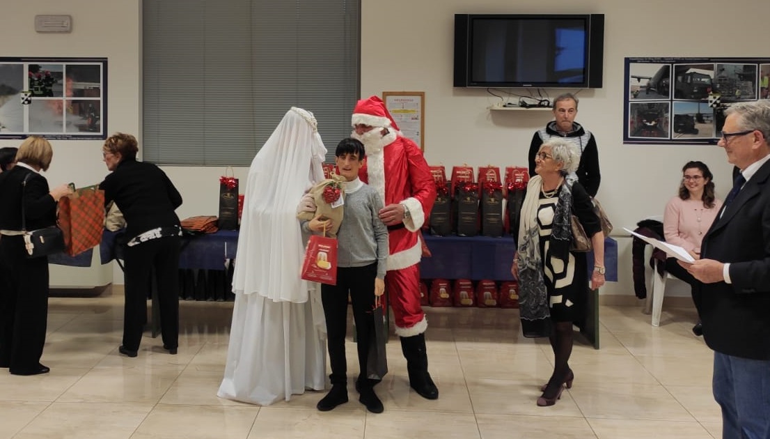 3° Stormo e Pro Loco Povegliano: scambio di auguri con i ragazzi diversamente abili