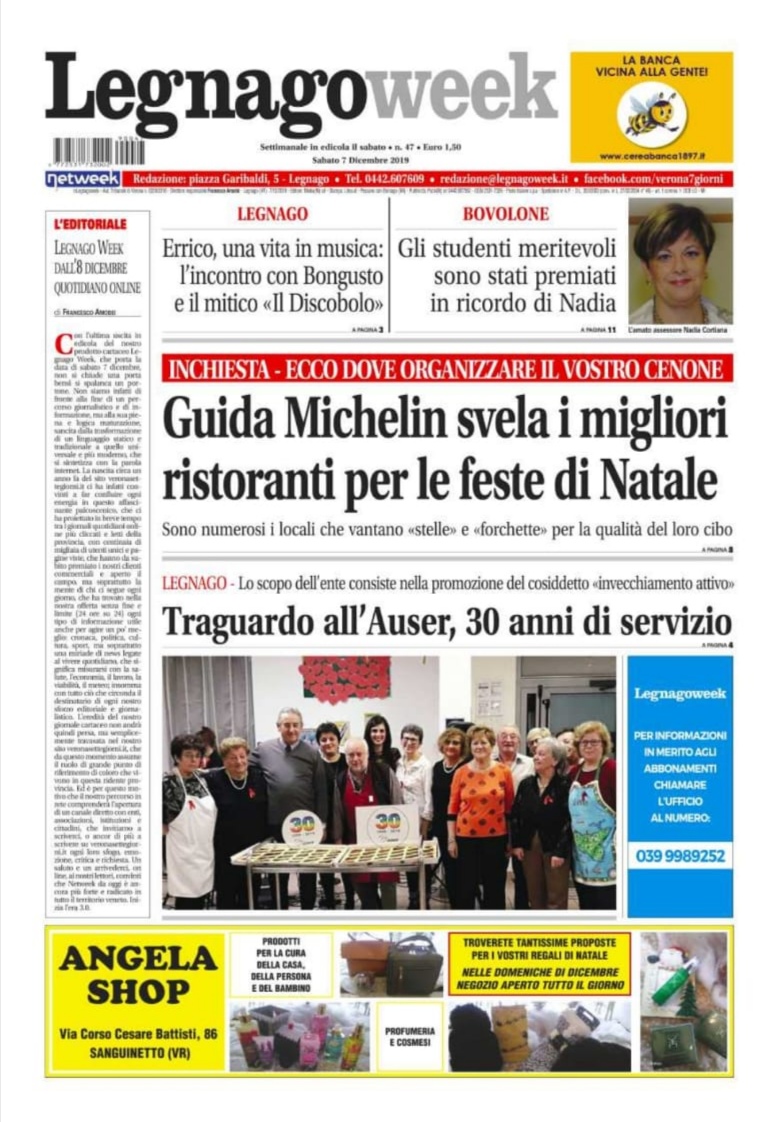 In edicola l’ultimo numero di Legnagoweek