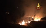 Monte Grappa, vasto incendio in corso