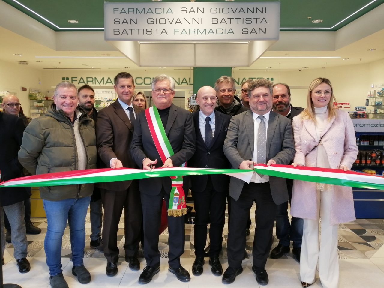 Inaugurato oggi l’ampliamento della farmacia comunale al Leone di Lonato