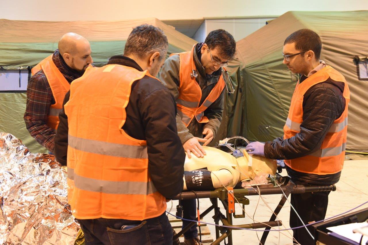 foto 1 simulazione intervento medici ospedale Verona
