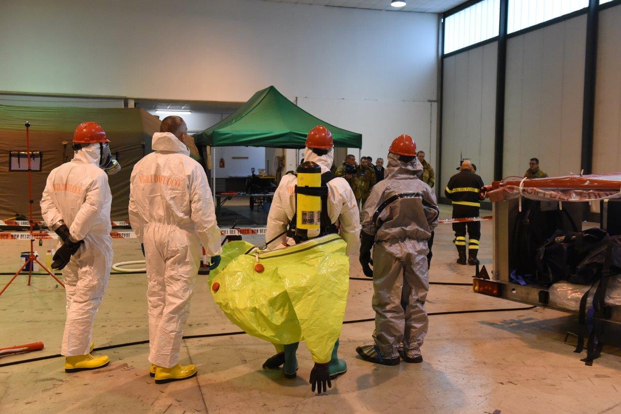 foto 2 Preparazione percorsi Bio dec. Personale 3° Stormo Vigili del Fuoco