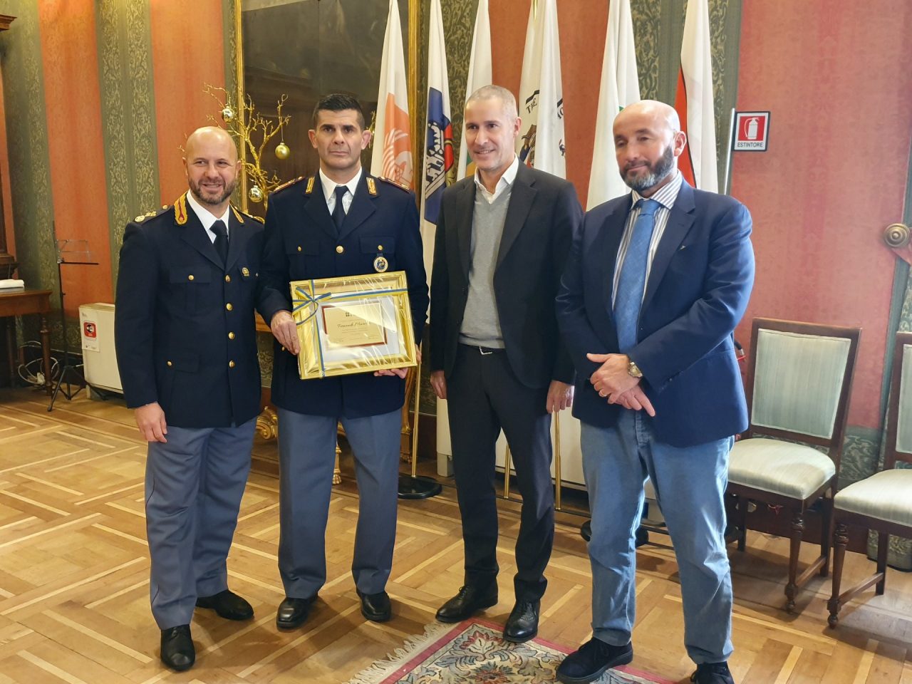 Premiato il campione di judo Fernando Marverti, il poliziotto veronese