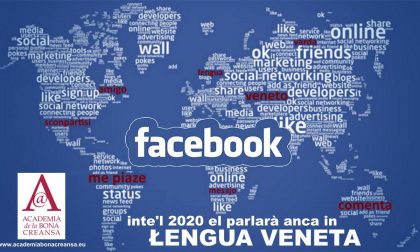 Facebook sarà presto disponibile in lingua veneta