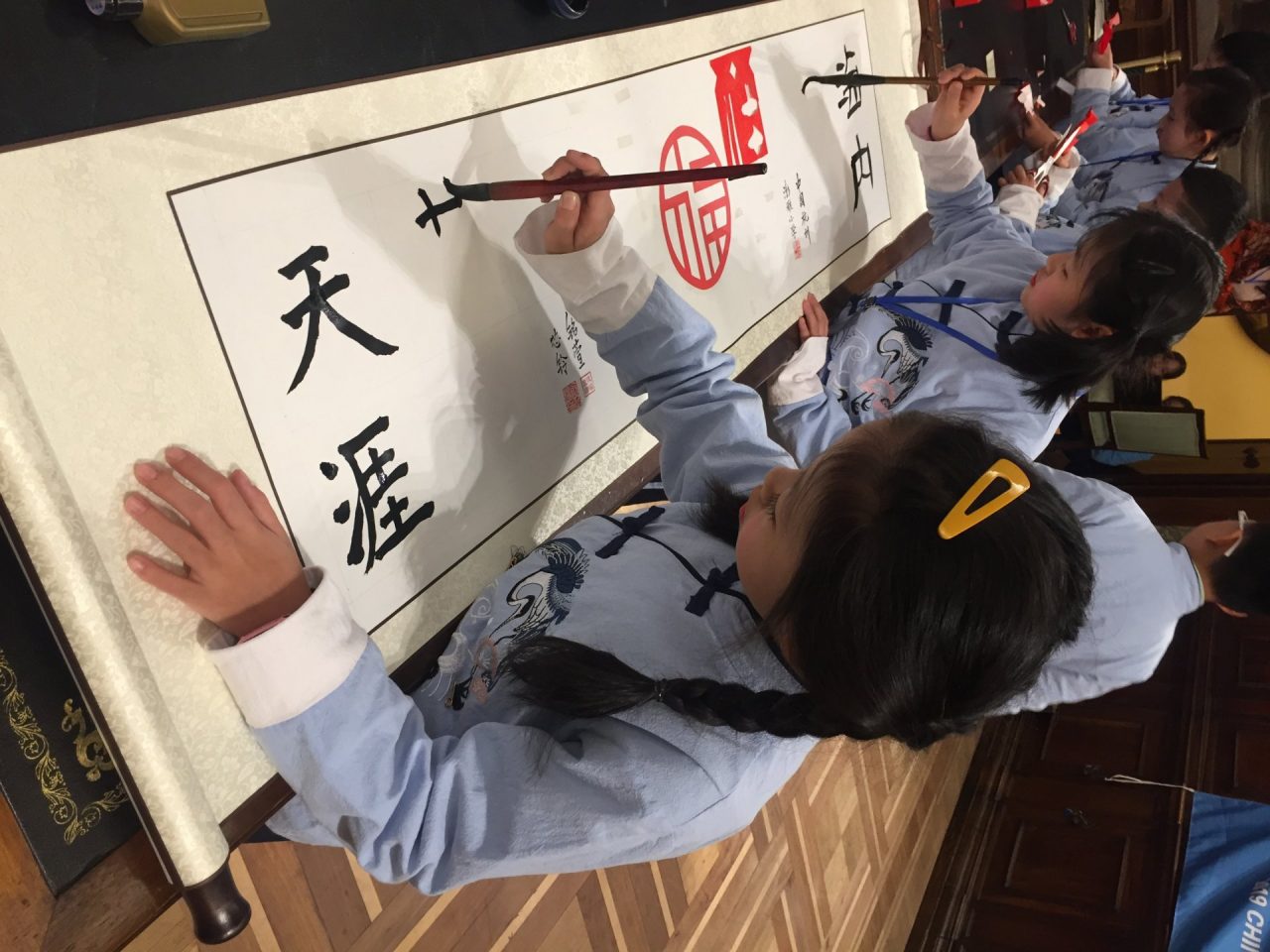 I primi studenti di Hangzhou in visita a Verona