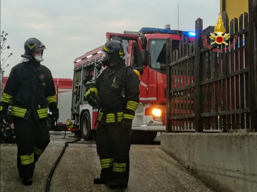 Incendio taverna a San Giovanni Lupatoto