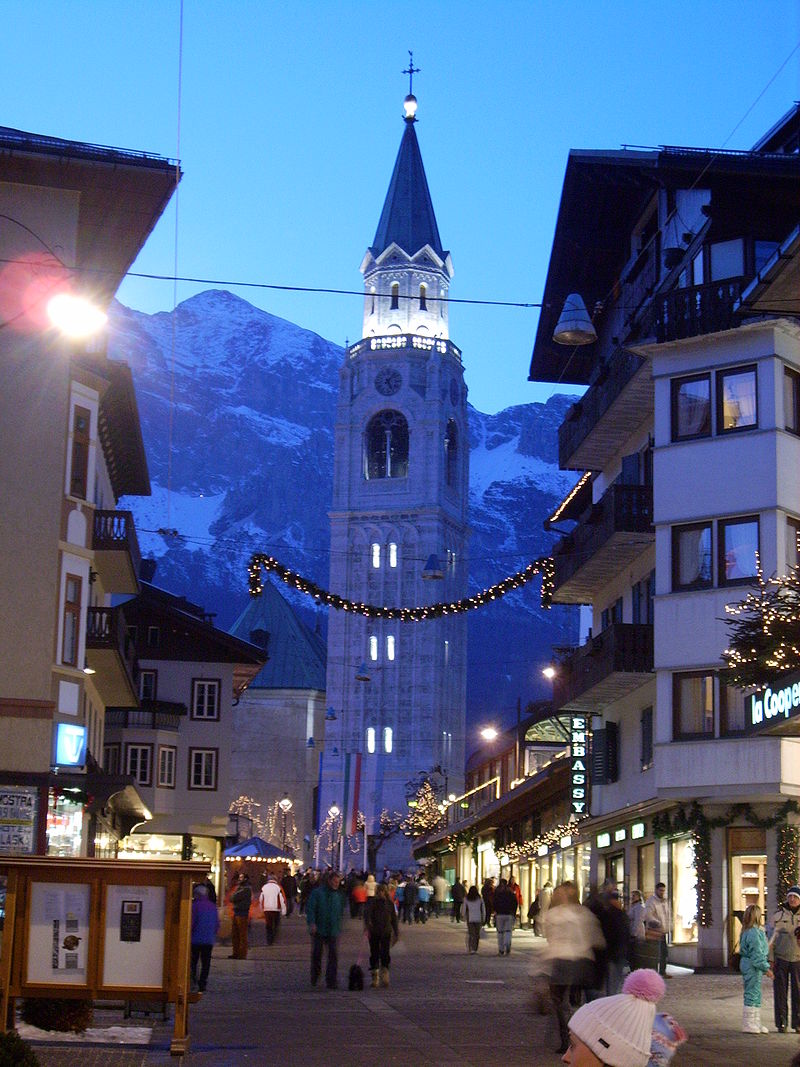 Natale 2019: Cortina d’Ampezzo la meta più costosa