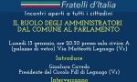 Fratelli d'Italia Legnago, al via gli incontri di formazione mensili