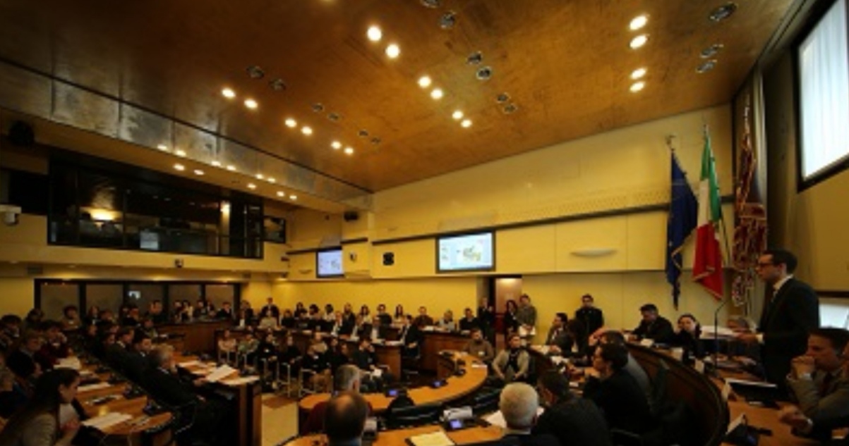 Partecipazione del Minghetti alla seduta speciale del Consiglio regionale