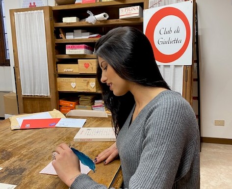 Miss Italia ha risposto ad alcune lettere d’amore indirizzate a Giulietta