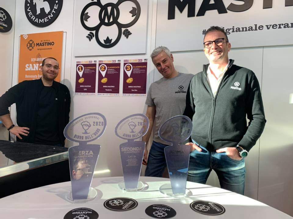 Birra dell’anno 2020, Birra Mastino conquista l’oro