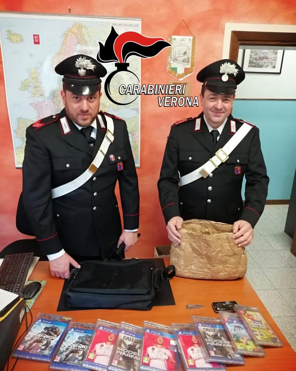 Con una borsa dotata di schermatura ruba videogiochi all’Auchan