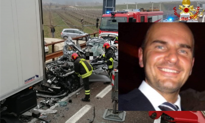 Grande sconforto a Lazise per la morte di Piefrancesco Belfanti, vittima dell'incidente sull'A22