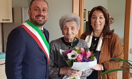 Ada Babbi festeggia 100 anni a Castelnuovo del Garda