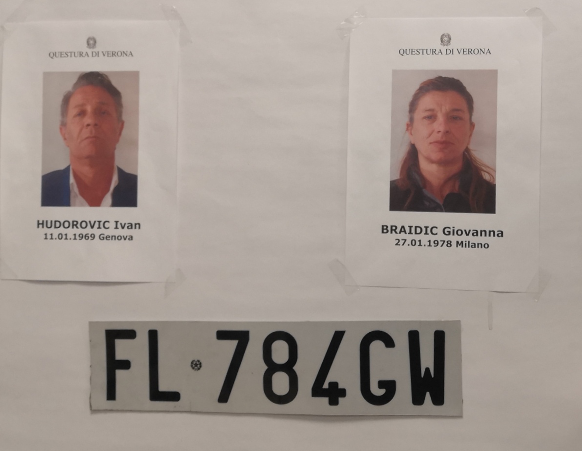 Arrestata la coppia che rapinava nei parcheggi dei supermercati