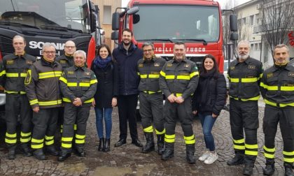 Parlamentari della Repubblica in visita al Comando dei Vigili del Fuoco