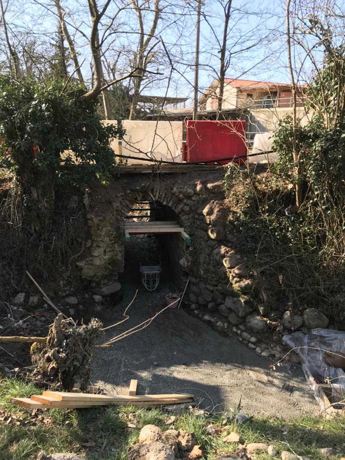 Ponte di via  Camalavicina ora è nuovamente sicuro