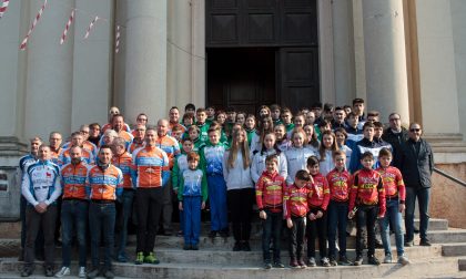 Messa del ciclista, grande partecipazione a Dossobuono FOTO