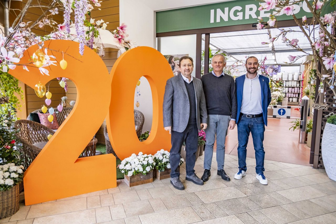 Garden Floridea compie 20 anni, passione da tre generazioni