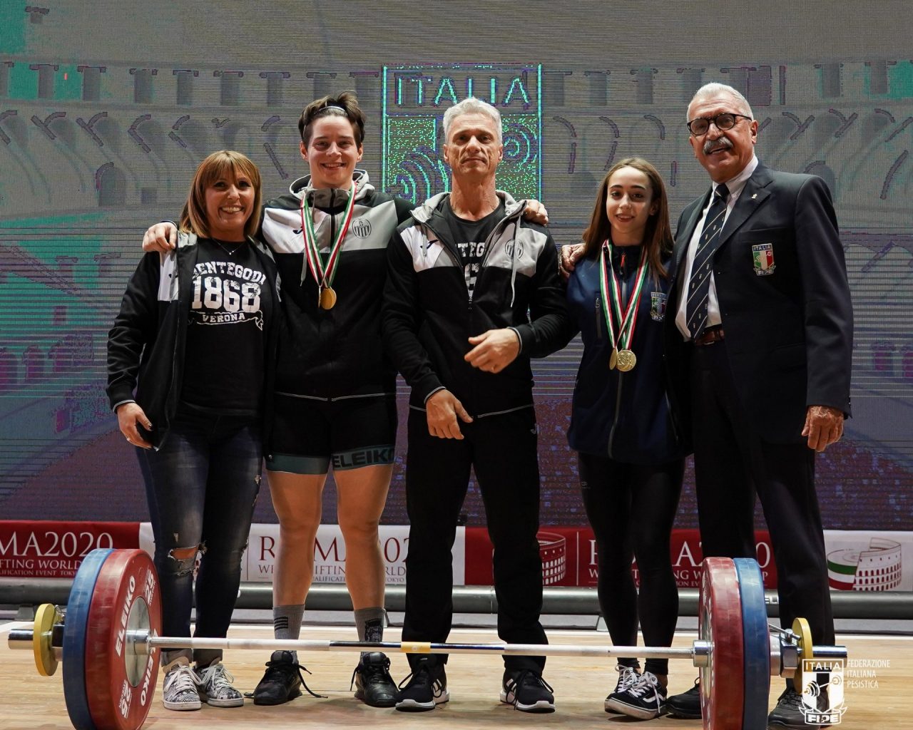 Pesistica veronese sul podio ai Campionati Italiani Assoluti di Specialità a Ostia Lido