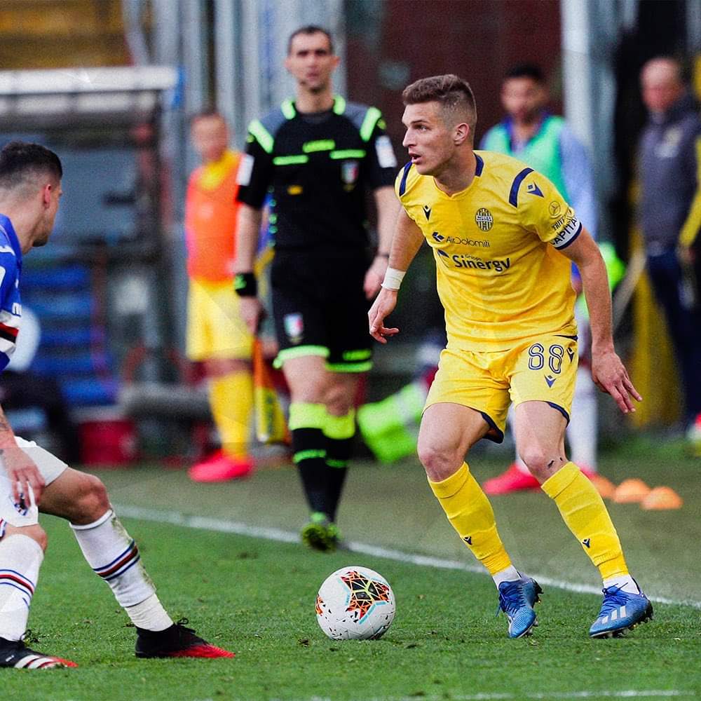 Hellas Verona in autoisolamento da Coronavirus  dopo la positività del calciatore della Sampdoria