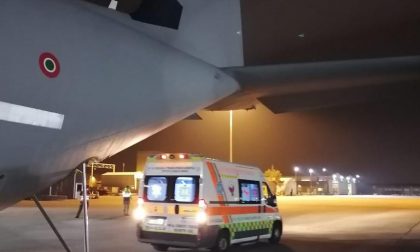 Trasporto sanitario urgente di un bambino di 10 mesi in pericolo di vita