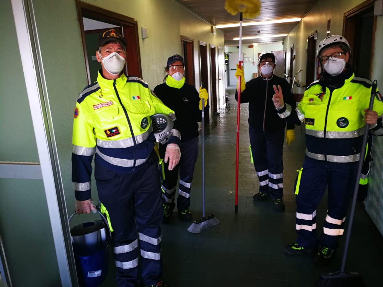Sono 500 i volontari dell’ANA Verona impegnati nell’emergenza Coronavirus