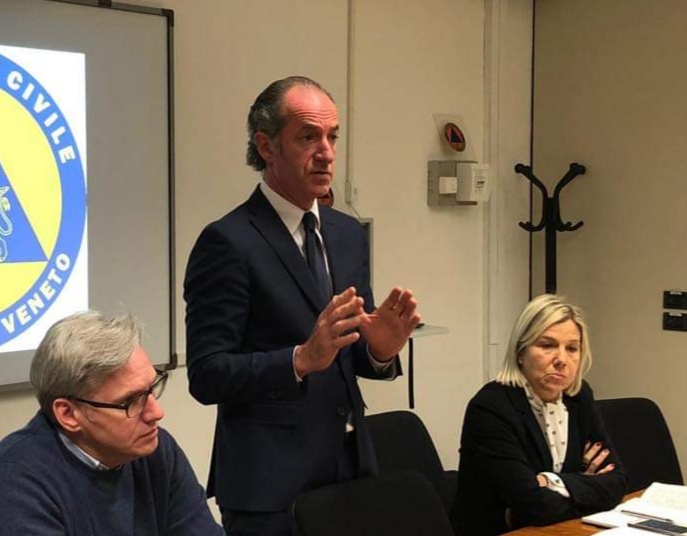 “Tamponare a tappeto tutto il Veneto per stanare il Coronavirus”, Zaia va avanti