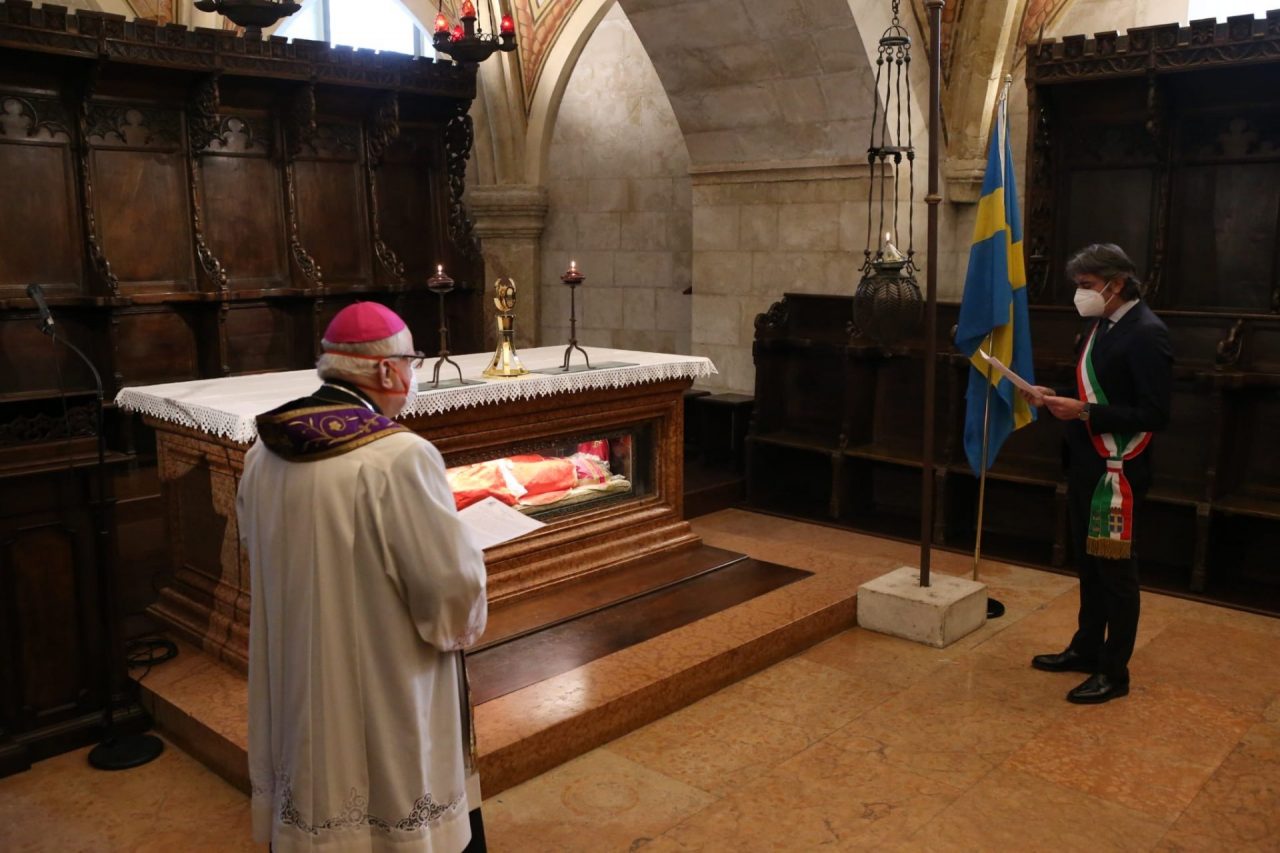 Invocazione al Patrono. Sboarina: “Gesto simbolico. La protezione di San Zeno su tutta la città”