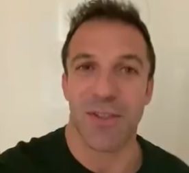 Alex Del Piero, il suo appello ai veneti: “State a casa”