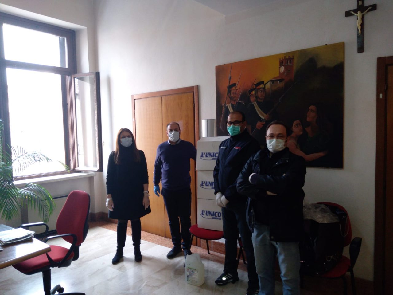 Gara di solidarietà fra gli imprenditori di Castelnuovo del Garda