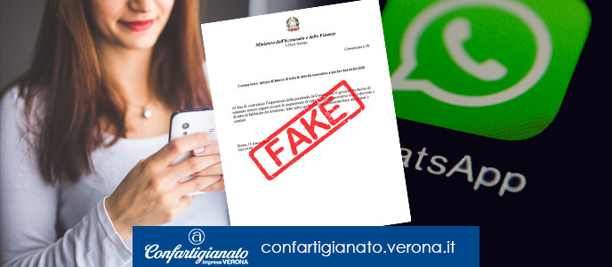 Sospensione di tutte le attività lavorative, la fake news social
