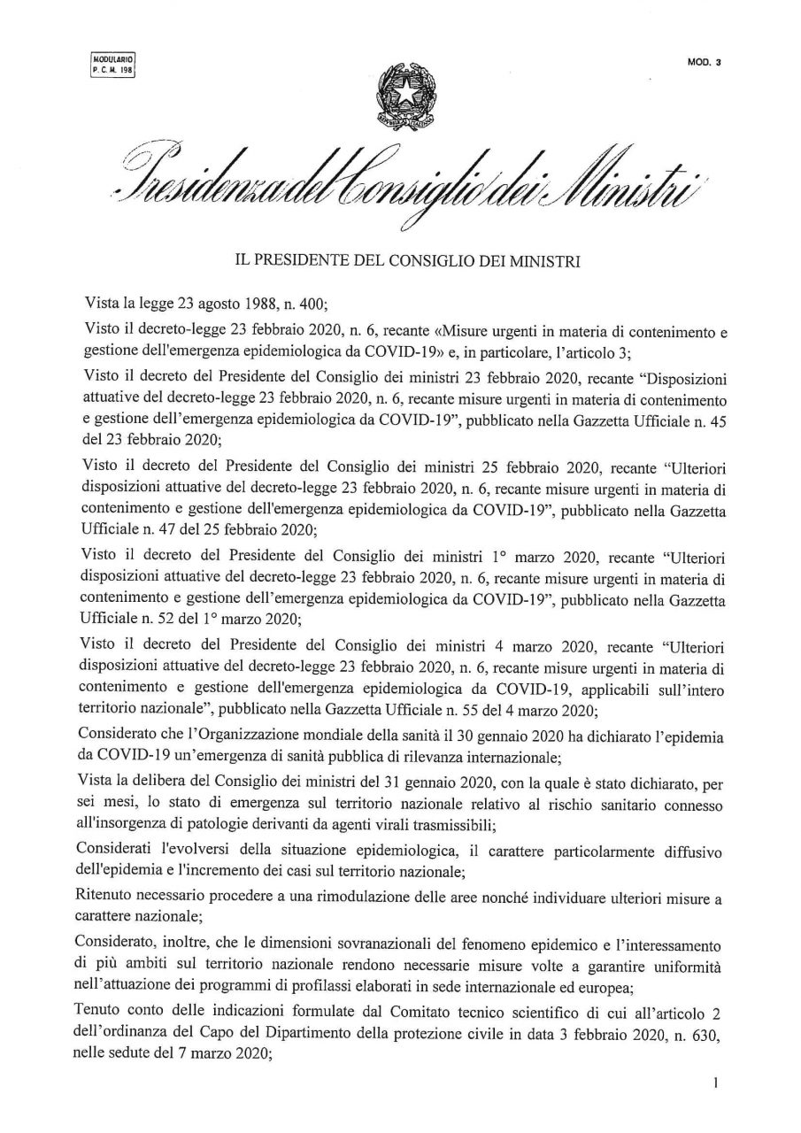 Coronavirus Veneto paralizzato: Venezia, Padova e Treviso zone rosse