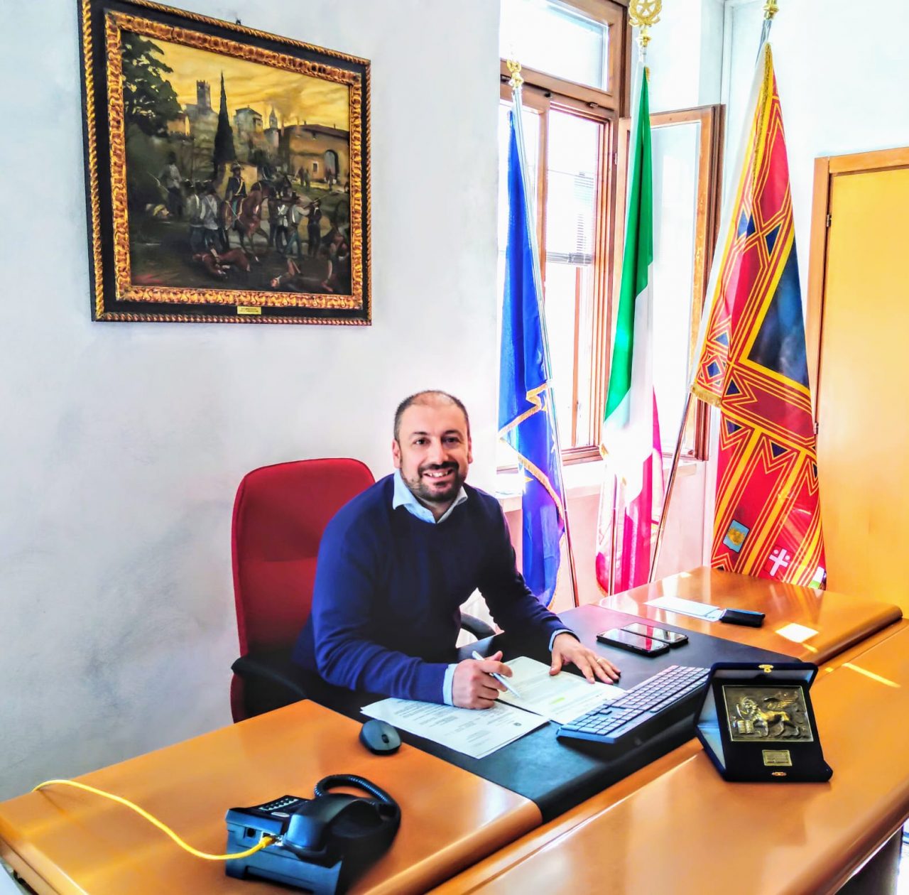 Sospeso il pagamento della sosta in via Pederzoli a Castelnuovo del Garda