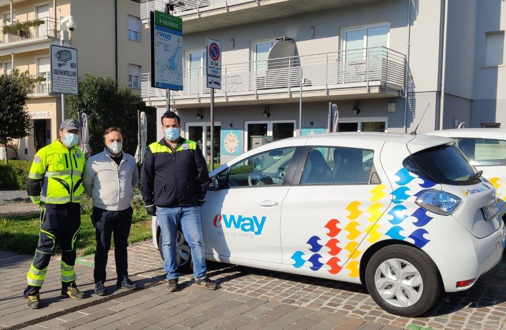 Le auto Eway al servizio dei Comuni ed Enti impegnati nel Covid-19