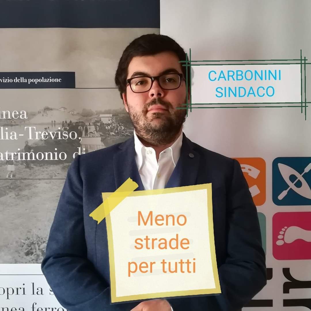 Federico Carbonini: “Mi candido a sindaco… Dell’Ostiglia-Treviso”