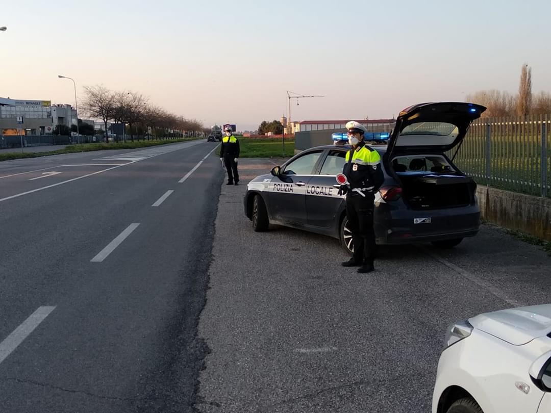 Polizia Locale Cologna Veneta: dal 9 marzo controllate 92 persone di cui 5 denunciate