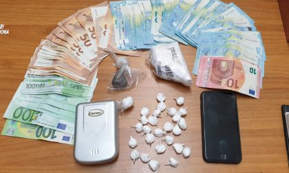 Perquisizione a Borgo Trento, arrestato con 34 grammi di cocaina e 4600 euro in contanti