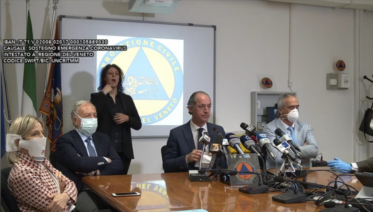 App Immuni, Zaia: “Dovrebbe essere obbligatoria, l’alternativa è aspettare l’arrivo dei pazienti all’ospedale”