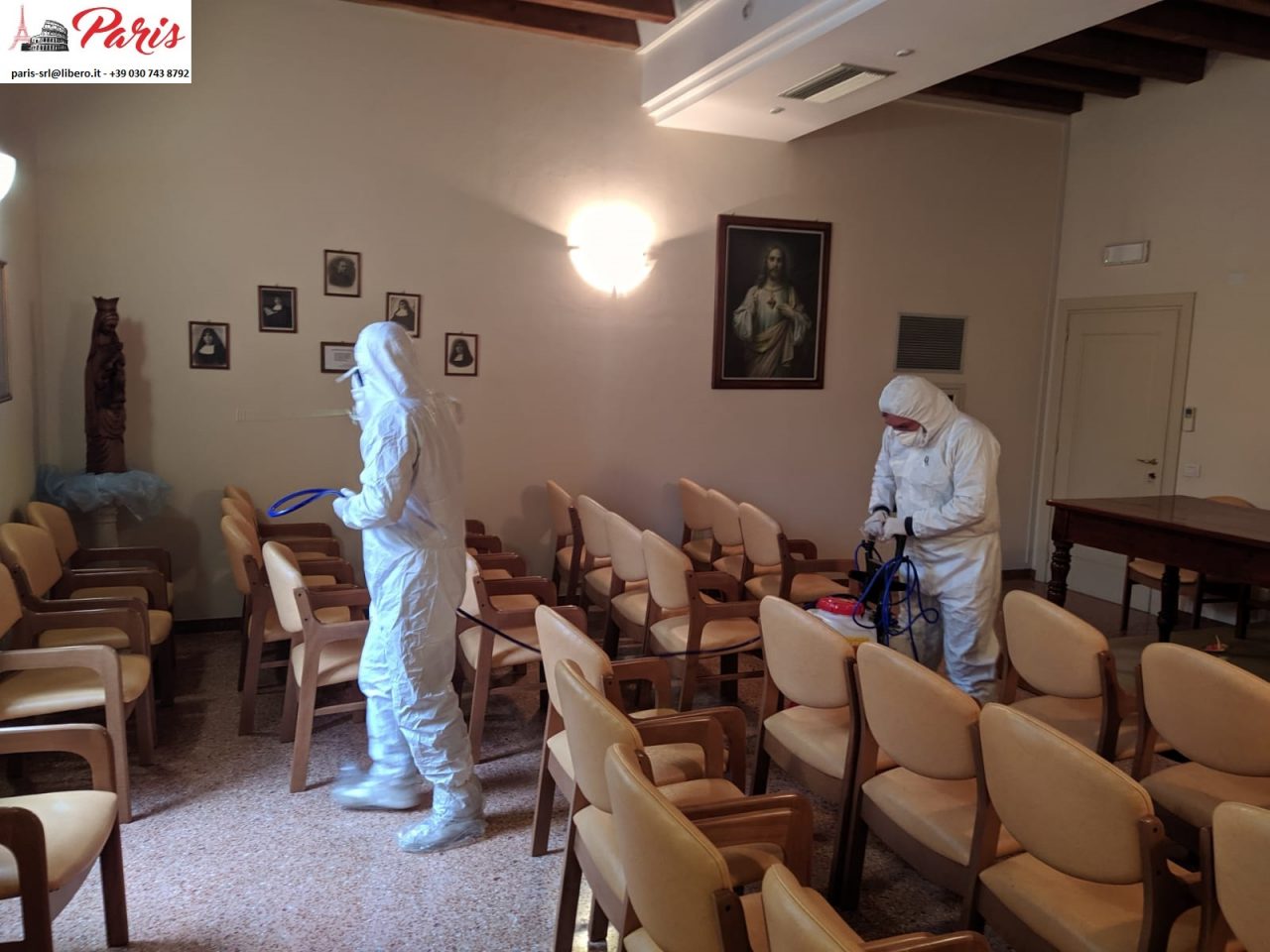 Solidarietà da Brescia a Verona grazie ai Cavalieri per igienizzare gli ambienti