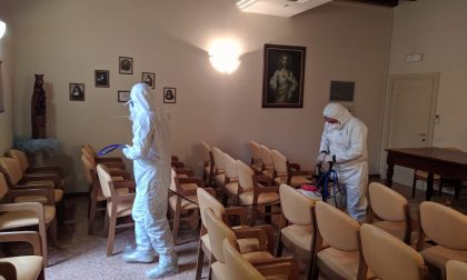 Solidarietà da Brescia a Verona grazie ai Cavalieri per igienizzare gli ambienti