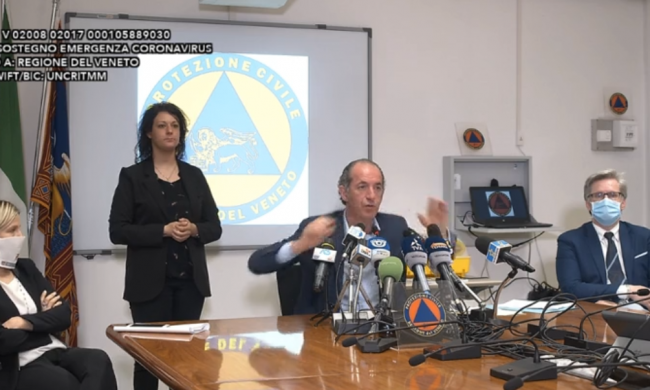 Zaia: “Deluso da Conte”, da oggi sarà in vigore una nuova ordinanza