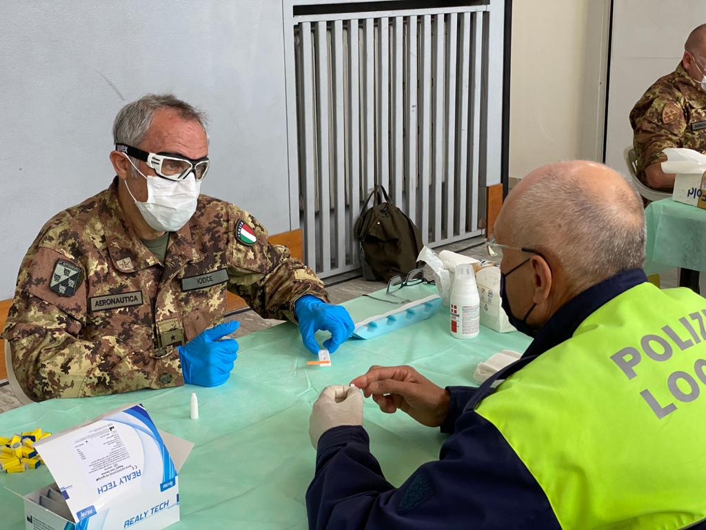 Covid-19: 3° Stormo e Croce Rossa insieme per i test sierologici