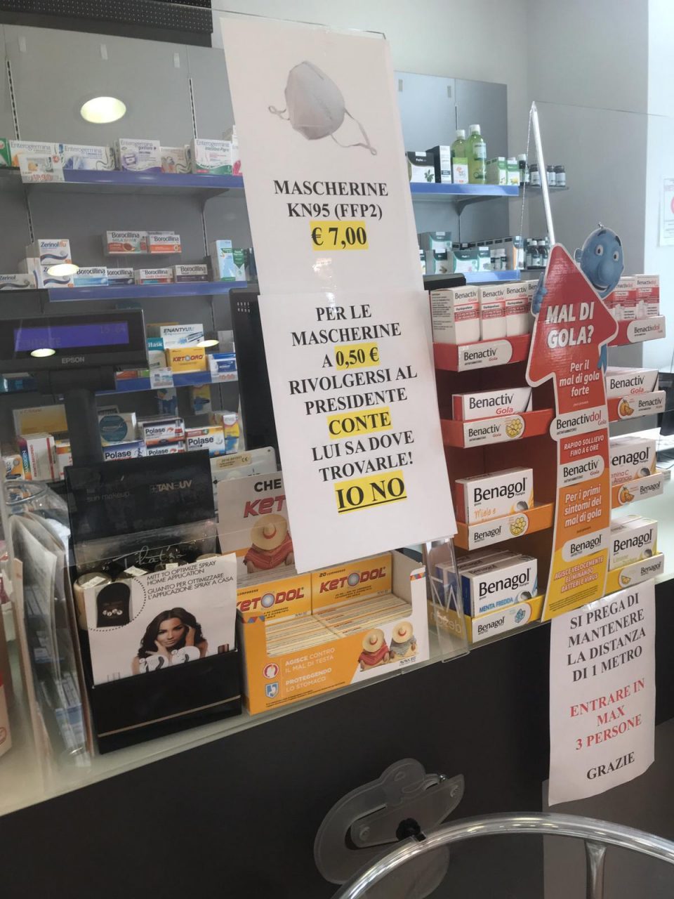 Caso mascherine a 50 centesimi, appello di Federfarma al Governo: “Fate presto”