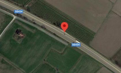 SS 434 Roverchiara: incidente tra due auto, quattro persone coinvolte