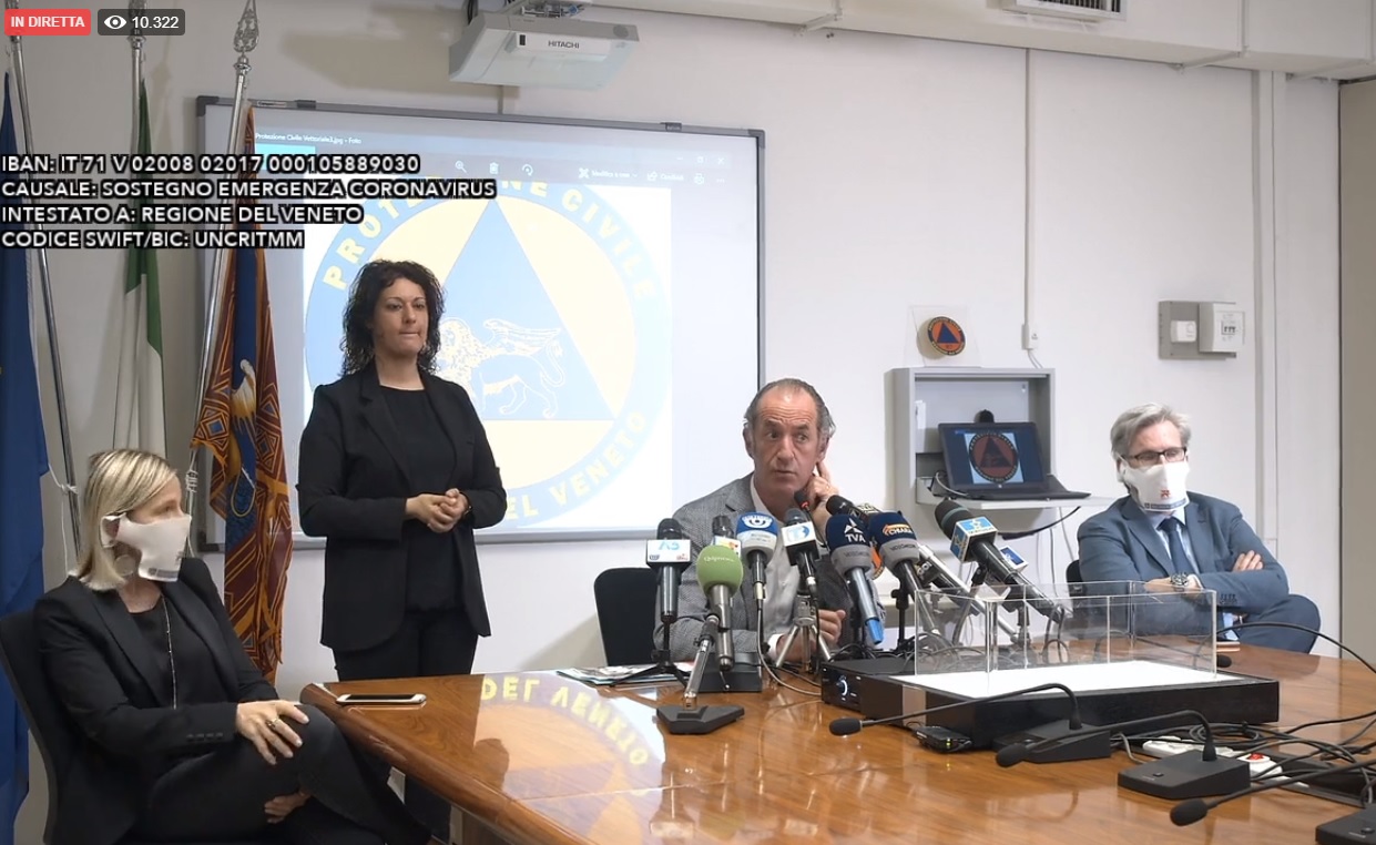 Riaperture 18 maggio, Zaia: “Per noi è la deadline”. Domani si decide