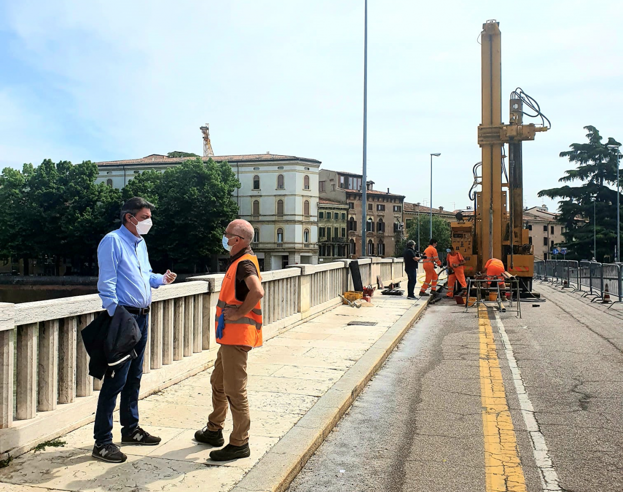 Ponte Nuovo, raccolta dati in vista del restauro. Zanotto: “Lavori sono necessari”