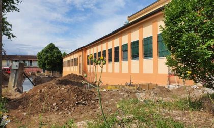 Scuola primaria Vallese: realizzazione dello scivolo esterno durante l’estate